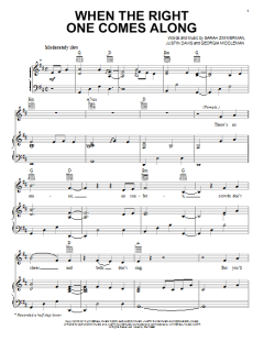 When The Right One Comes Along von Clare Bowen and Sam Palladio (Download) 