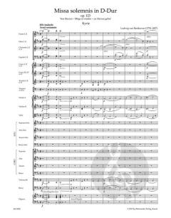 Missa solemnis op. 123 von Ludwig van Beethoven 