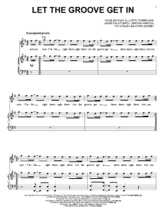 Let The Groove Get In von Justin Timberlake (Download) 