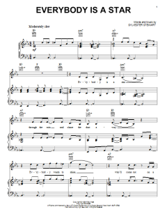 Everybody Is A Star von Sylvester Stewart (Download) 