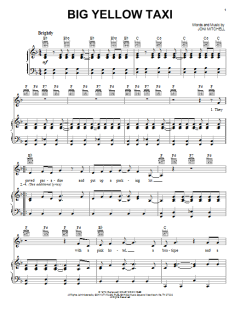 Big Yellow Taxi von Amy Grant (Download) 