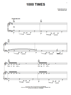 1000 Times von Sara Bareilles (Download) 