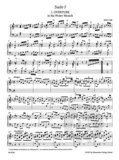 Water Music / Music for the Royal Fireworks HWV 348-351 (Georg Friedrich Händel) 