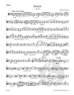 Sextett in B op. 18 von Johannes Brahms (Download) 