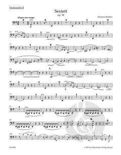 Sextett G-Dur op. 36 von Johannes Brahms 