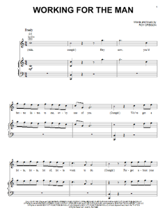 Working For The Man von Roy Orbison (Download) 