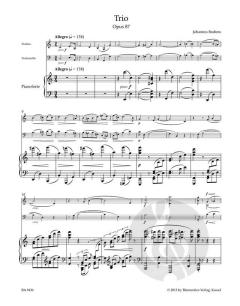 Trio op. 87 (Johannes Brahms) 