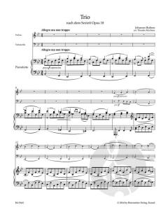Trio für Violine, Violoncello und Klavier (Johannes Brahms) 