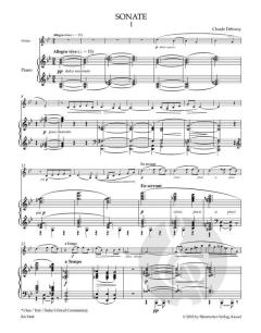 Werke für Violine und Klavier von Claude Debussy (Download) 