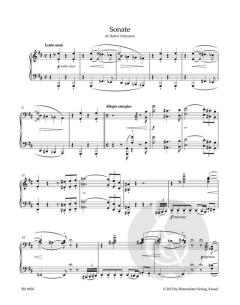Sonate für Klavier h-Moll von Michael Kube im Alle Noten Shop kaufen