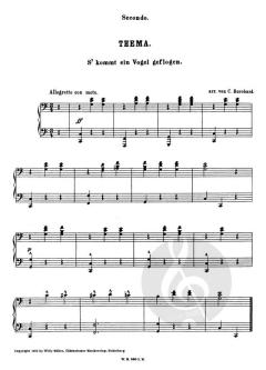 s kommt ein Vogel geflogen von Siegfried Ochs (Download) 