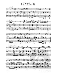 6 Sonaten Heft 2 von Willem de Fesch für Violine und Basso continuo im Alle Noten Shop kaufen