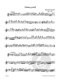 6 Sonaten Heft 2 von Benedetto Marcello (Download) 