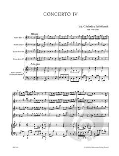 6 Konzerte Heft 2 (Johann Christian Schickhardt) 