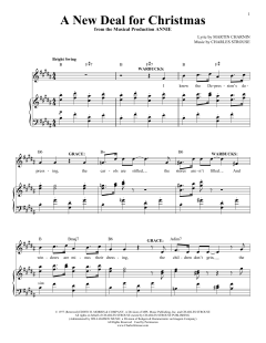 A New Deal For Christmas von Charles Strouse (Download) 
