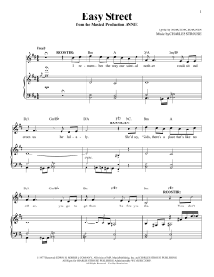 Easy Street von Charles Strouse (Download) 