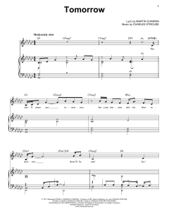 Tomorrow von Charles Strouse (Download) 