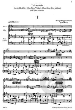 Triosonate TWV 42:e6 von Georg Philipp Telemann (Download) 