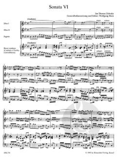 6 Sonaten Heft 6 (Sonate VI) ZWV 181/6 (Jan Dismas Zelenka) 