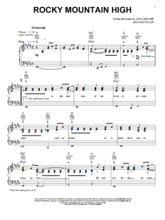 Rocky Mountain High von John Denver (Download) 