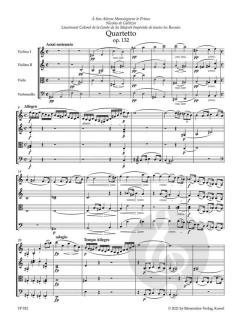 Streichquartett a-Moll op. 132 von Ludwig van Beethoven im Alle Noten Shop kaufen