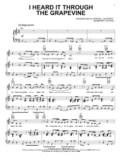 I Heard It Through The Grapevine von Berry Gordy (Download) 