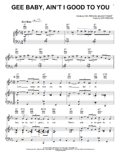 Gee Baby, Ain't I Good To You von Andy Razaf (Download) 