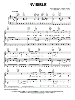 Invisible von Hunter Hayes (Download) 