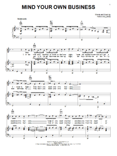 Mind Your Own Business von Hank Williams (Download) 