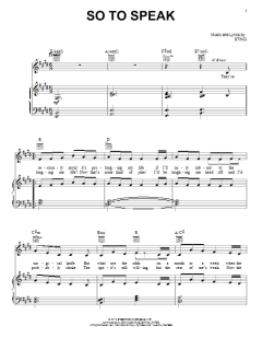 So To Speak von Sting (Download) 