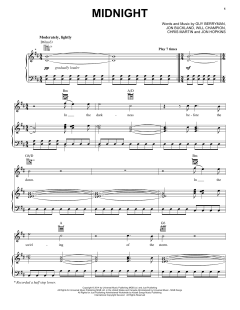 Midnight von Coldplay (Download) 