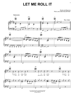 Let Me Roll It von Paul McCartney (Download) 