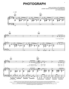 Photograph von Ed Sheeran (Download) 