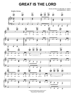 Great Is The Lord von Michael W. Smith (Download) 
