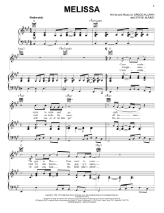 Melissa von Allman Brothers (Download) 