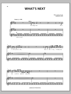 What's Next von Andrew Lippa (Download) 