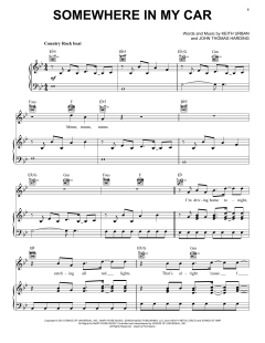 Somewhere In My Car von Keith Urban (Download) 