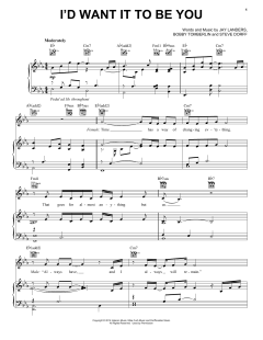 I'd Want It To Be You von Steve Dorff (Download) 