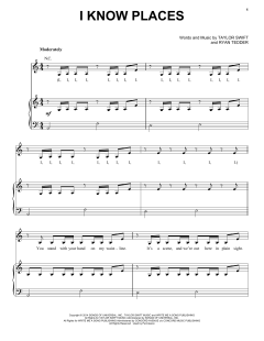 I Know Places von Taylor Swift (Download) 