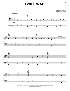 I Will Wait (Download) 