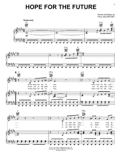 Hope For The Future von Paul McCartney (Download) 