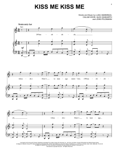 Kiss Me Kiss Me von 5 Seconds of Summer (Download) 