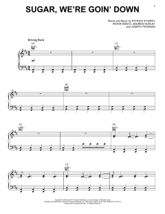 Sugar, We're Goin' Down von Fall Out Boy (Download) 