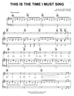 This Is The Time I Must Sing von Bill Gaither (Download) 