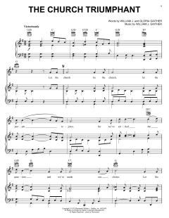 The Church Triumphant von Bill Gaither (Download) 
