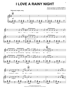 I Love A Rainy Night von Even Stevens (Download) 