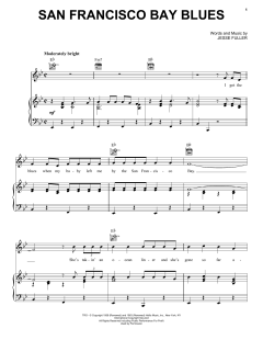 San Francisco Bay Blues von Eric Clapton (Download) 