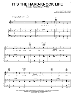 It's The Hard-Knock Life von Martin Charnin (Download) 