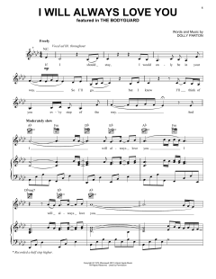 I Will Always Love You von Dolly Parton (Download) 