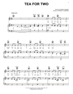 Tea For Two von Irving Caesar (Download) 